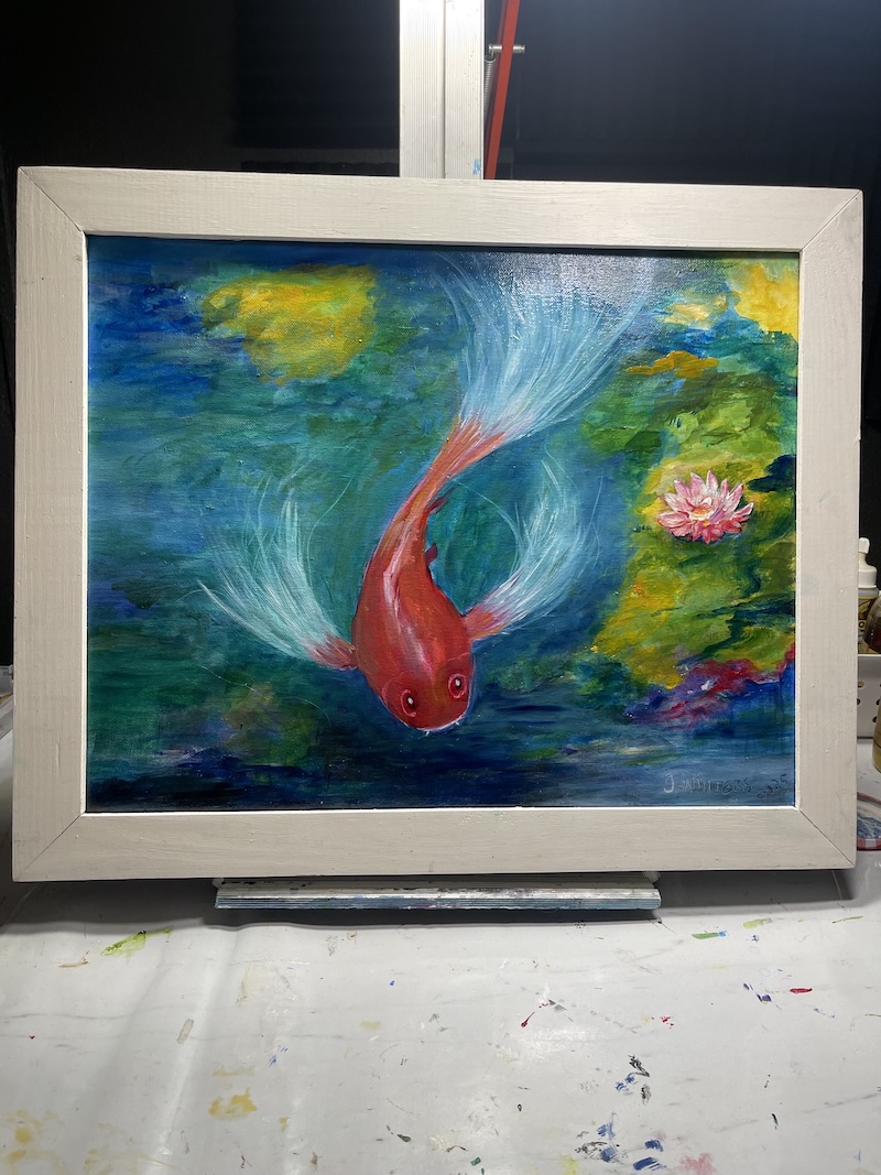 fish-painting