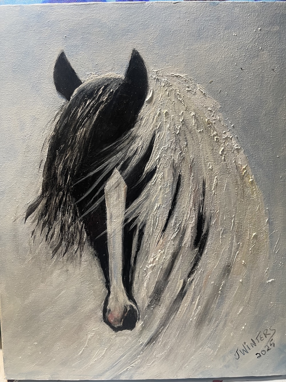 horse-painting